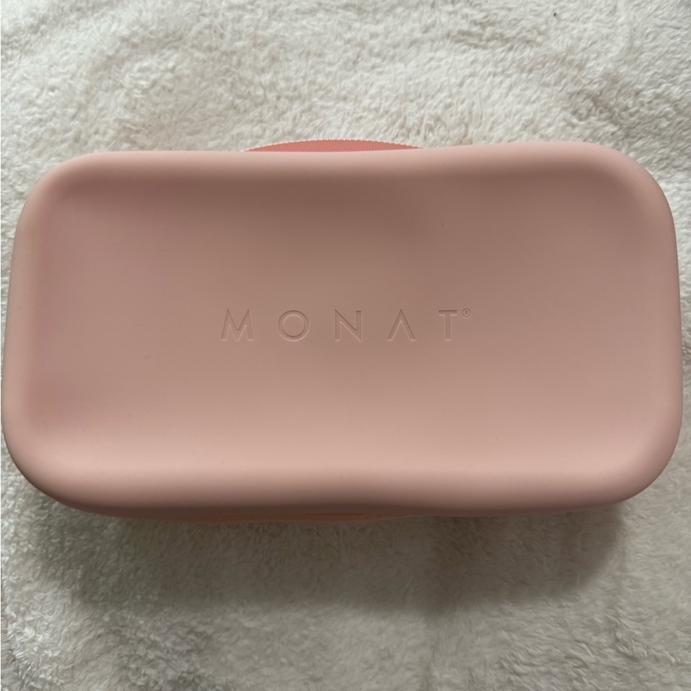 Baby Pink Silicone Makeup travel Case